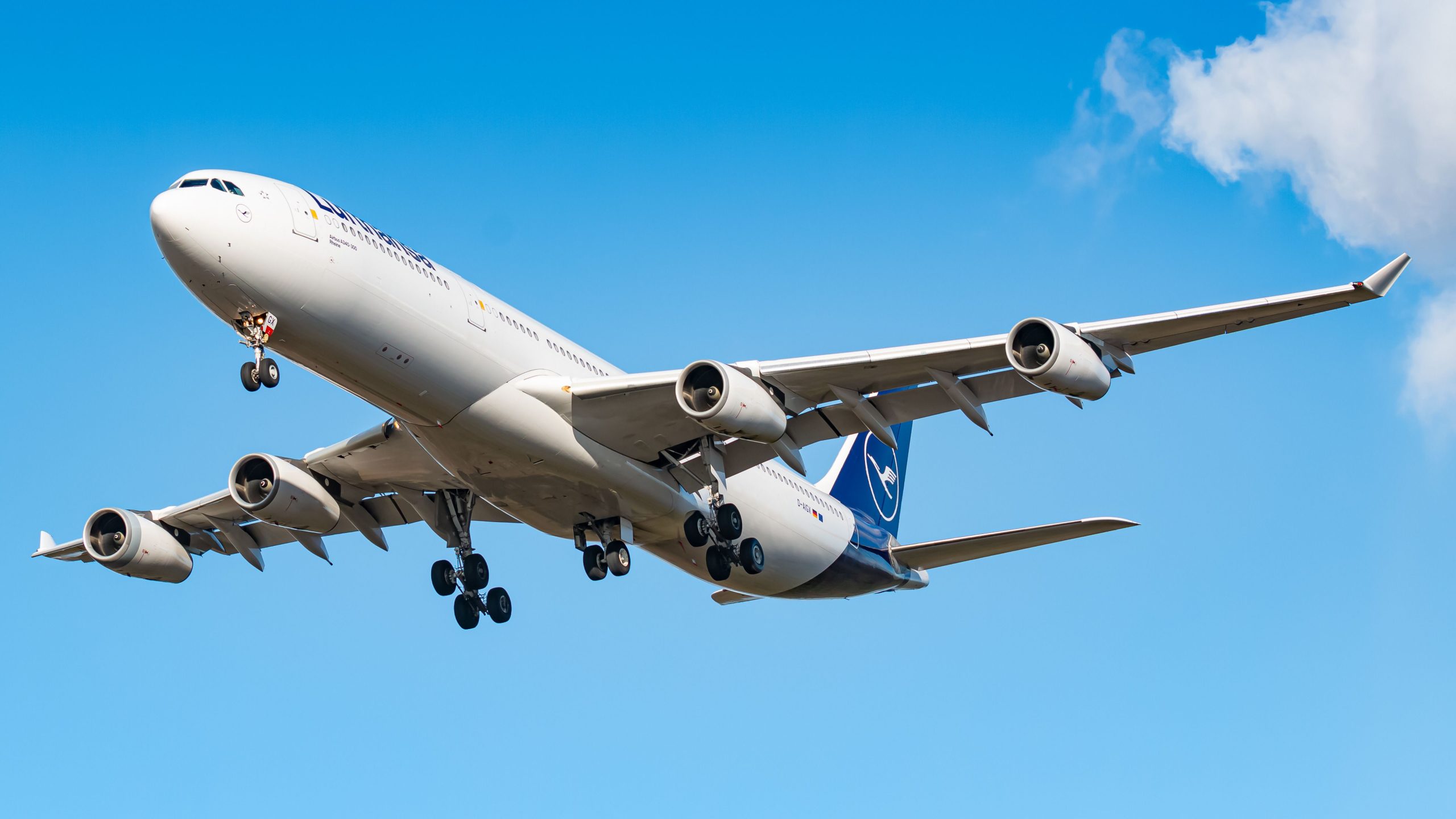 11ルート：米国にはルフトハンザのエアバスA340便の半分があります