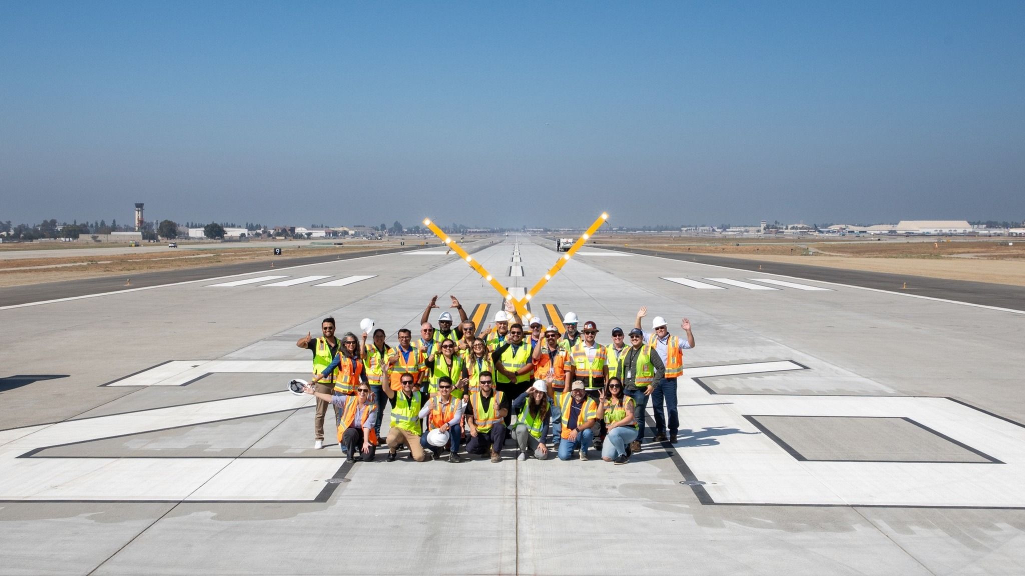 オンタリオ国際空港は、9,000万ドルの滑走路リハビリテーションプロジェクトを完了しています