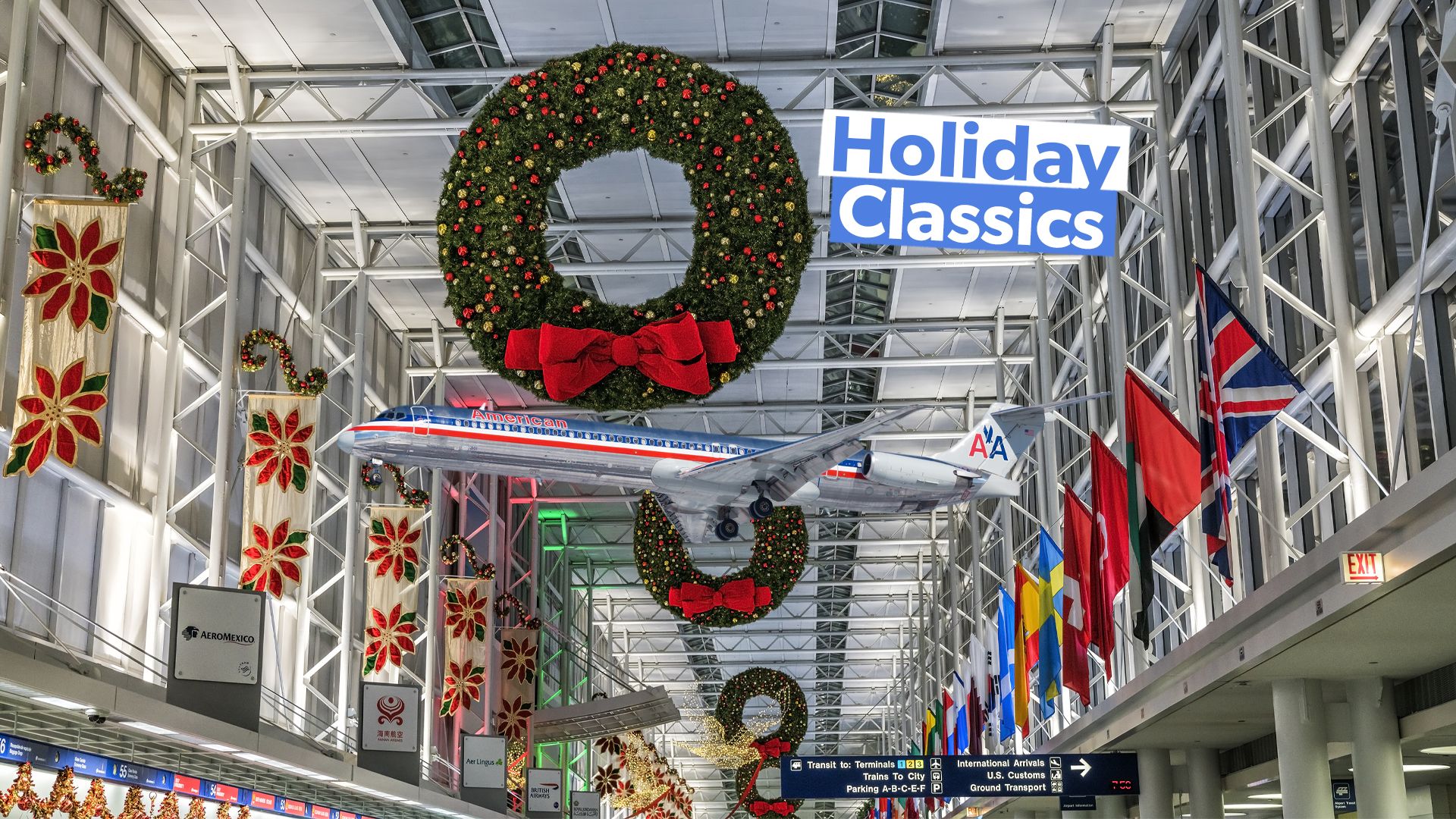 まだ精神で？航空を含む4つのクリスマス映画があります