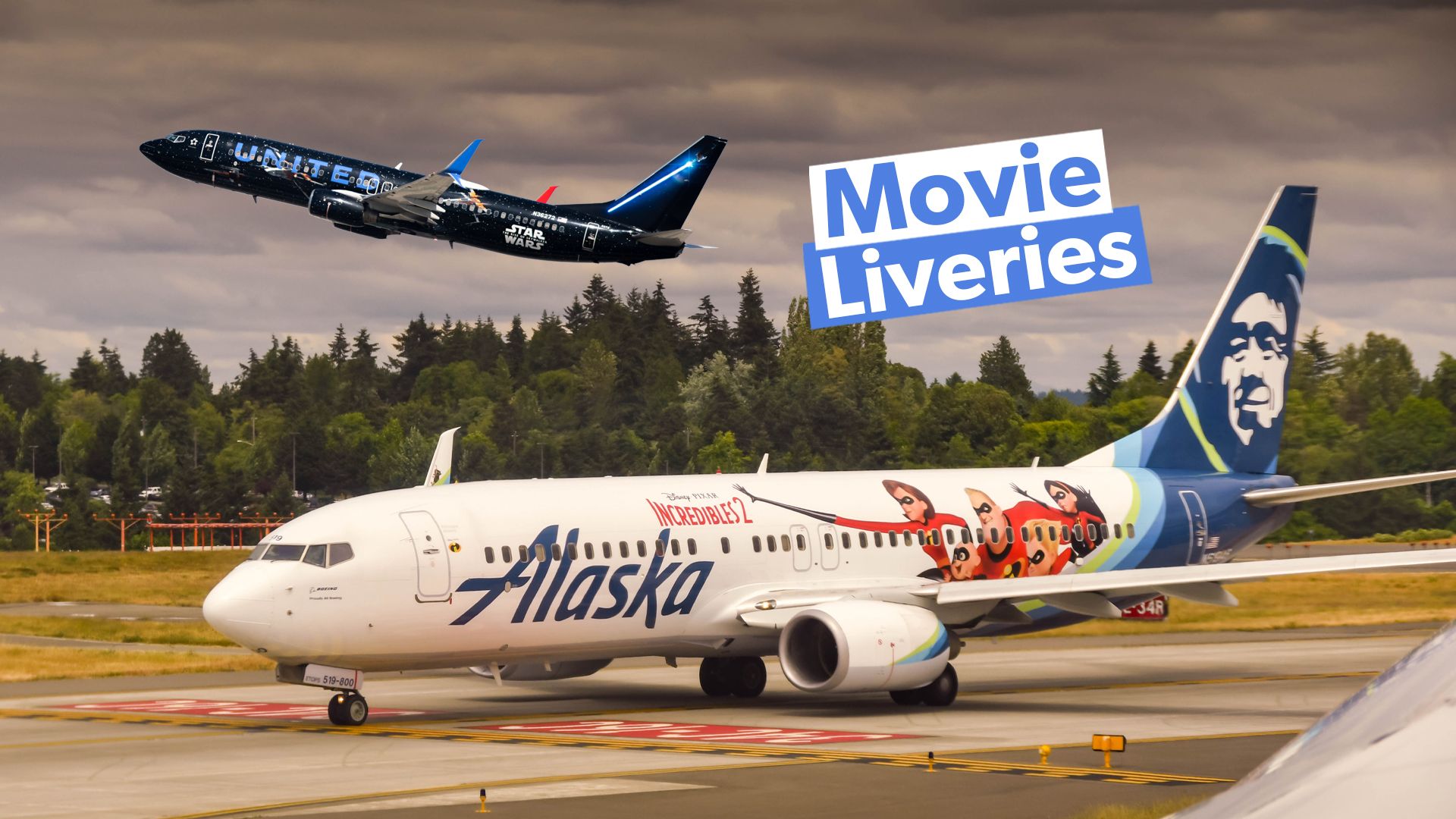 Avgeekの目を引く米国航空会社の映画をテーマにした5つ