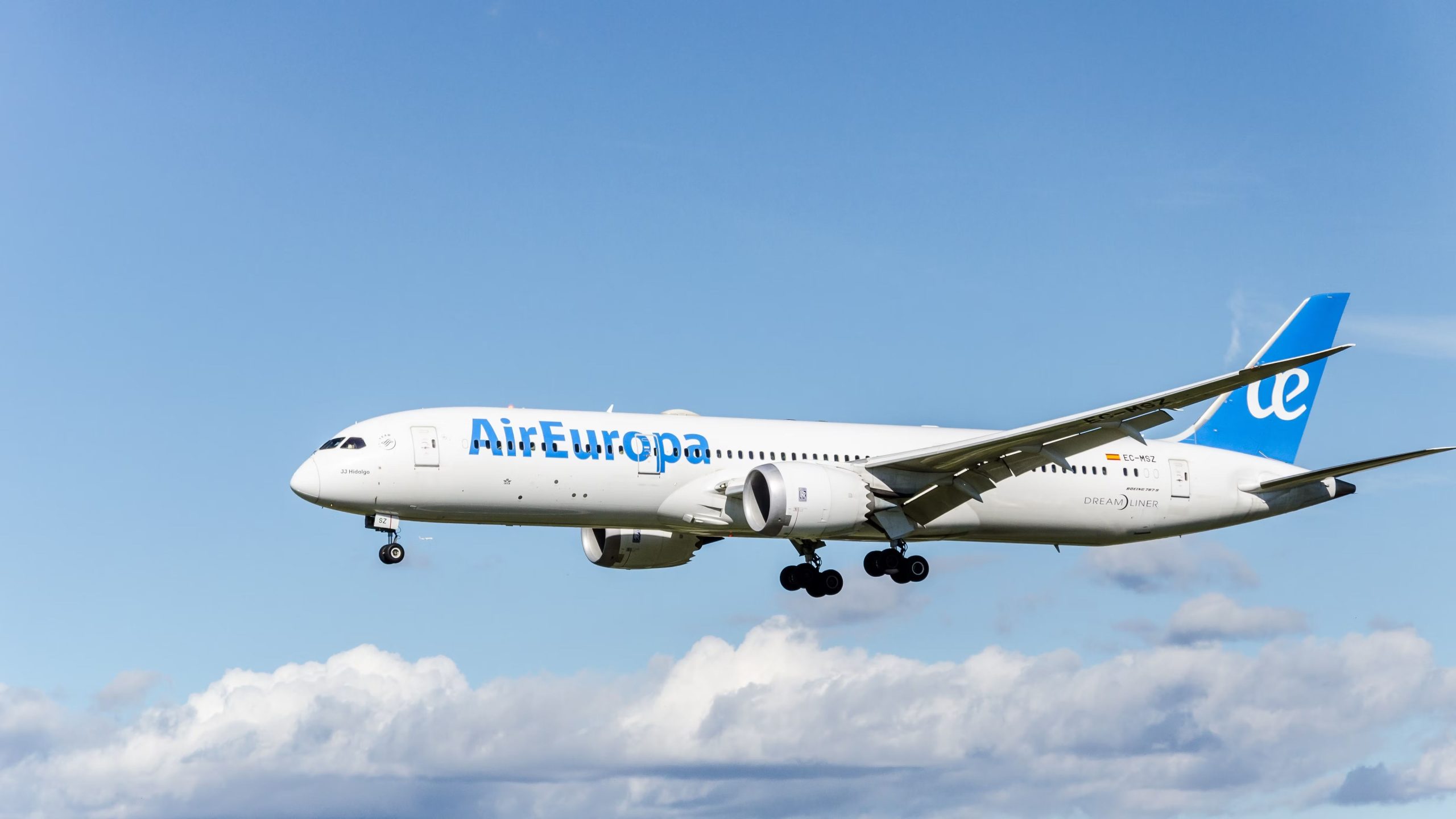 Air Europaは、今年の別の4人のDreamlinersに先んじて、新しいボーイング787-9を歓迎します