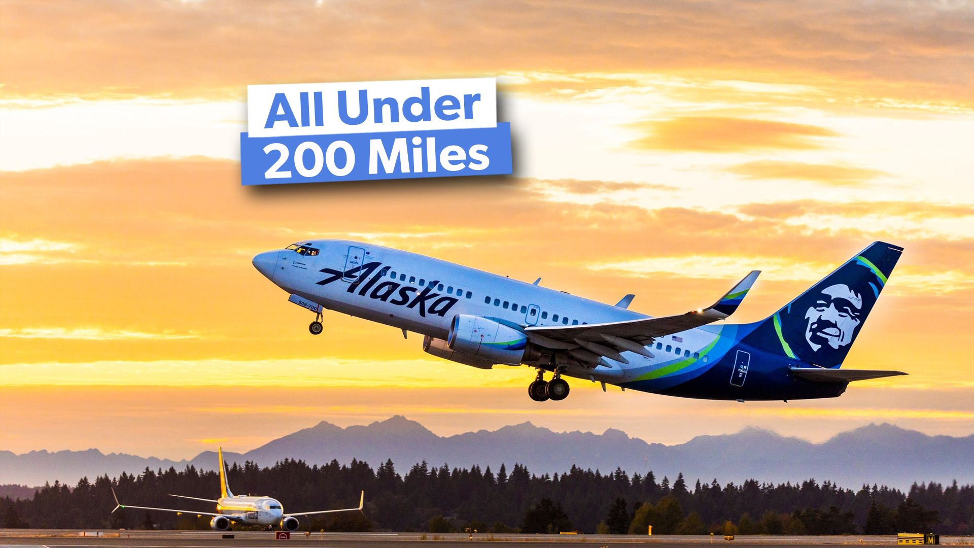 ボーイング737-700でのアラスカ航空の8つの最短ルート