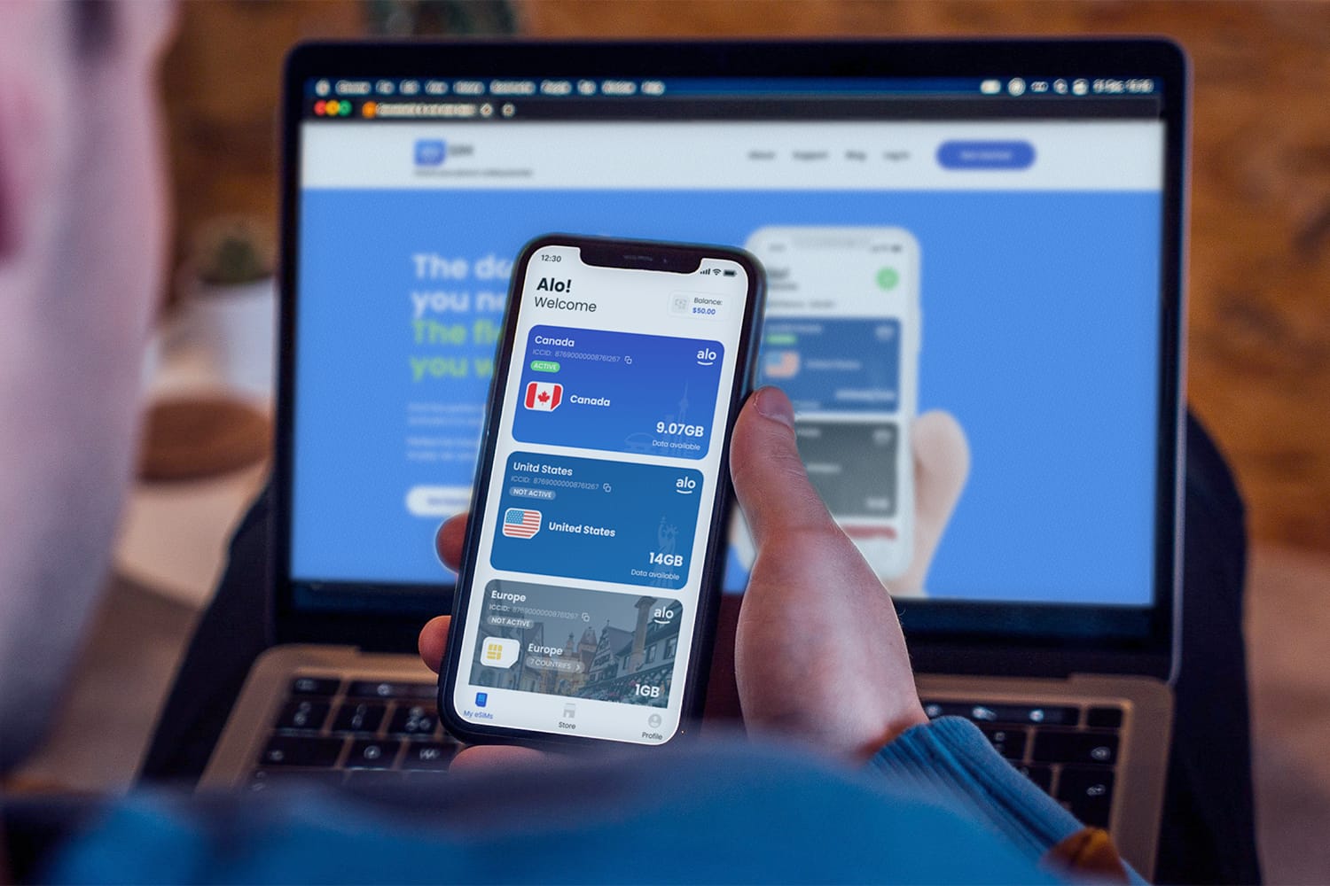 ALOSIMレビュー：130か国以上のインスタントESIM旅行データ