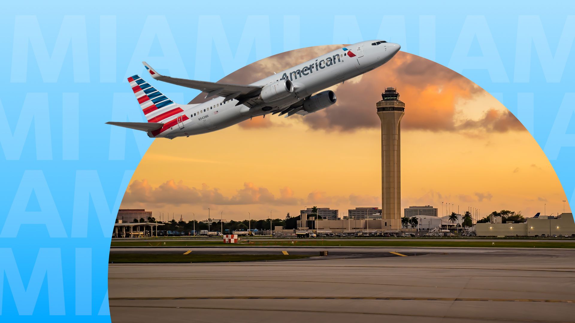 マイアミからのアメリカン航空の10の忙しいボーイング737-800ルート