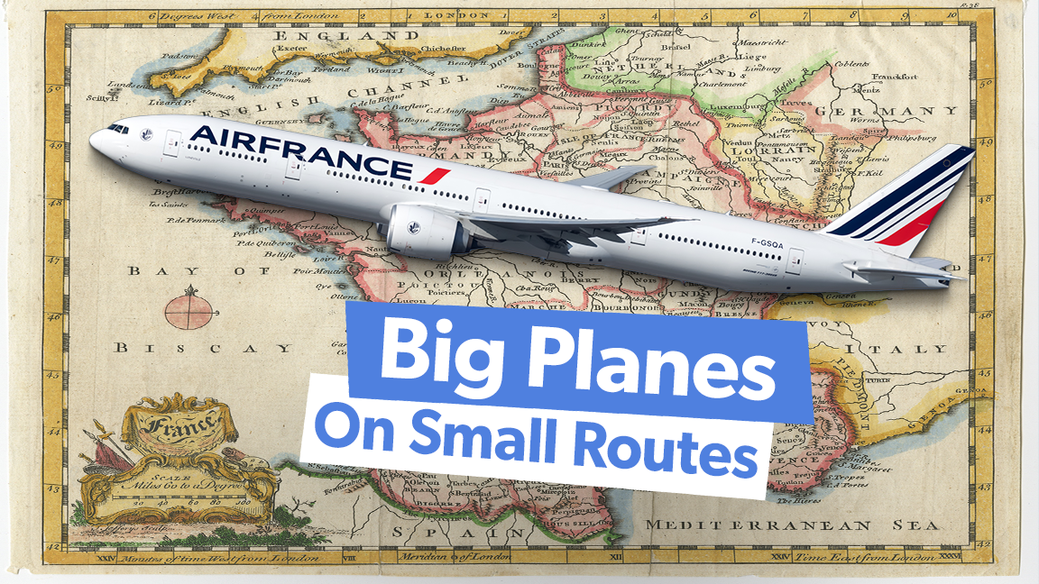 調べた：航空会社が短距離便でワイドボディを使用する理由