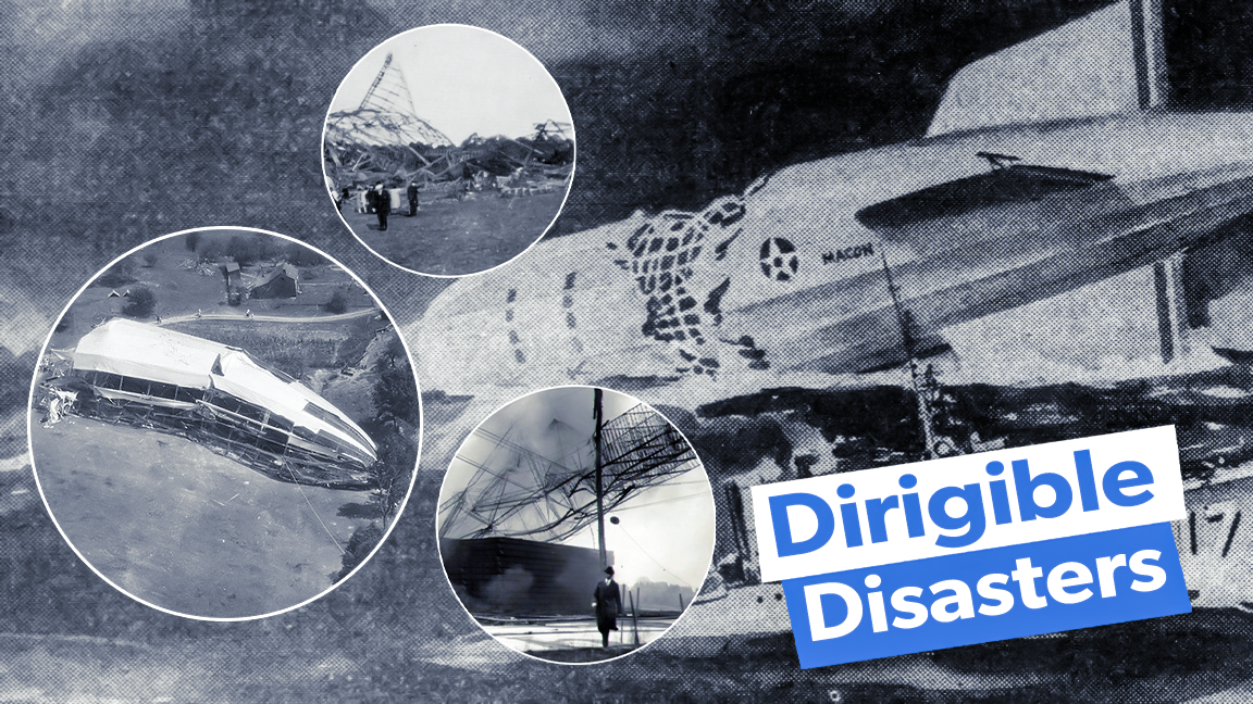 ヒンデンブルクだけでなく：他の5つの悪名高い飛行船災害が経ちました