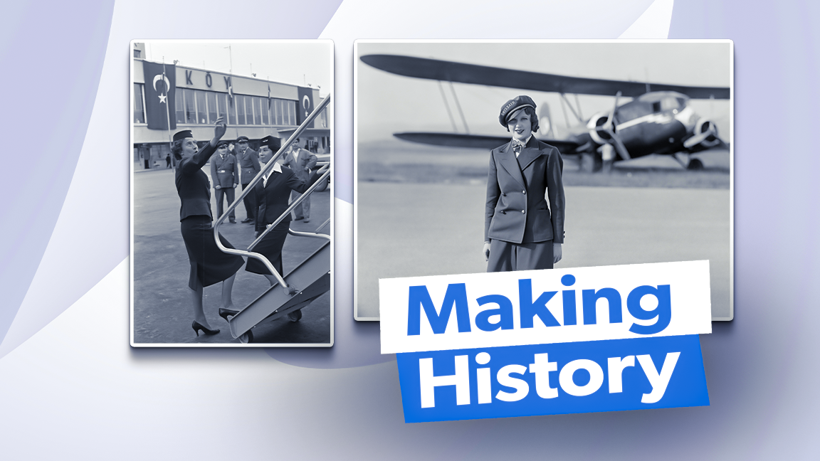 歴史：最初の女性の客室乗務員は誰でしたか？