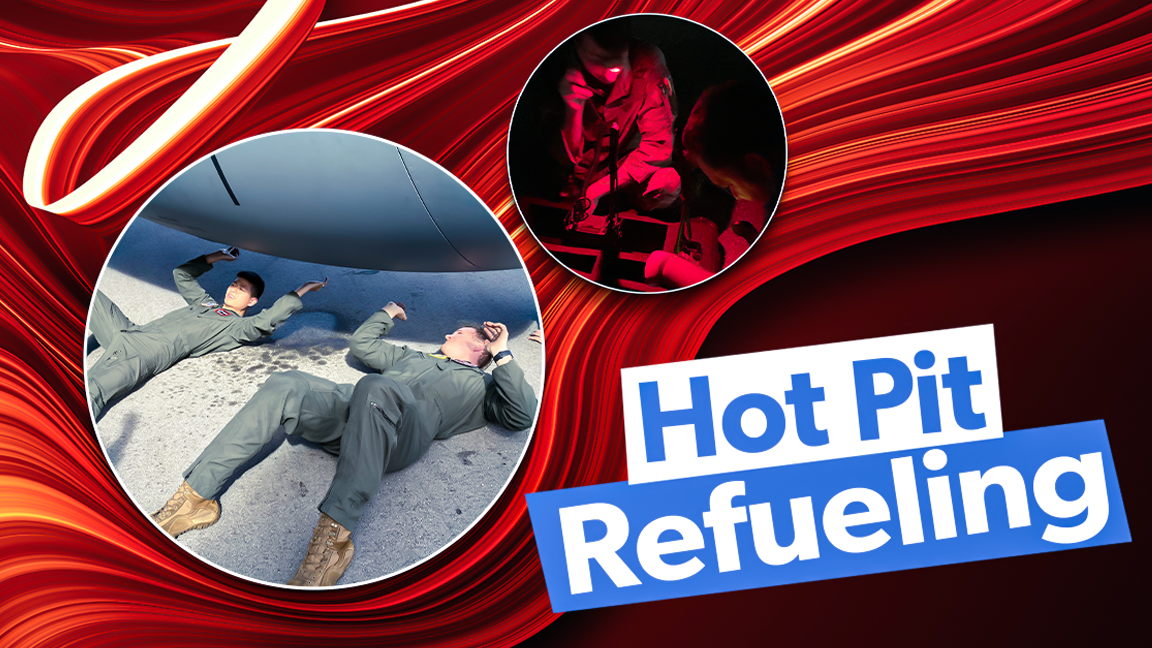ホットピット給油とは何ですか？ USAFは、これらの急速な燃料サイトを数十個追加しています