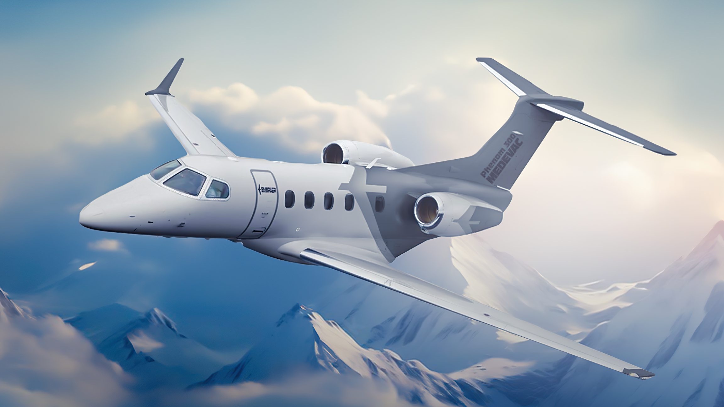 ベストセラーのビジネスジェット：Embraer Phenom 300の仕様を見る