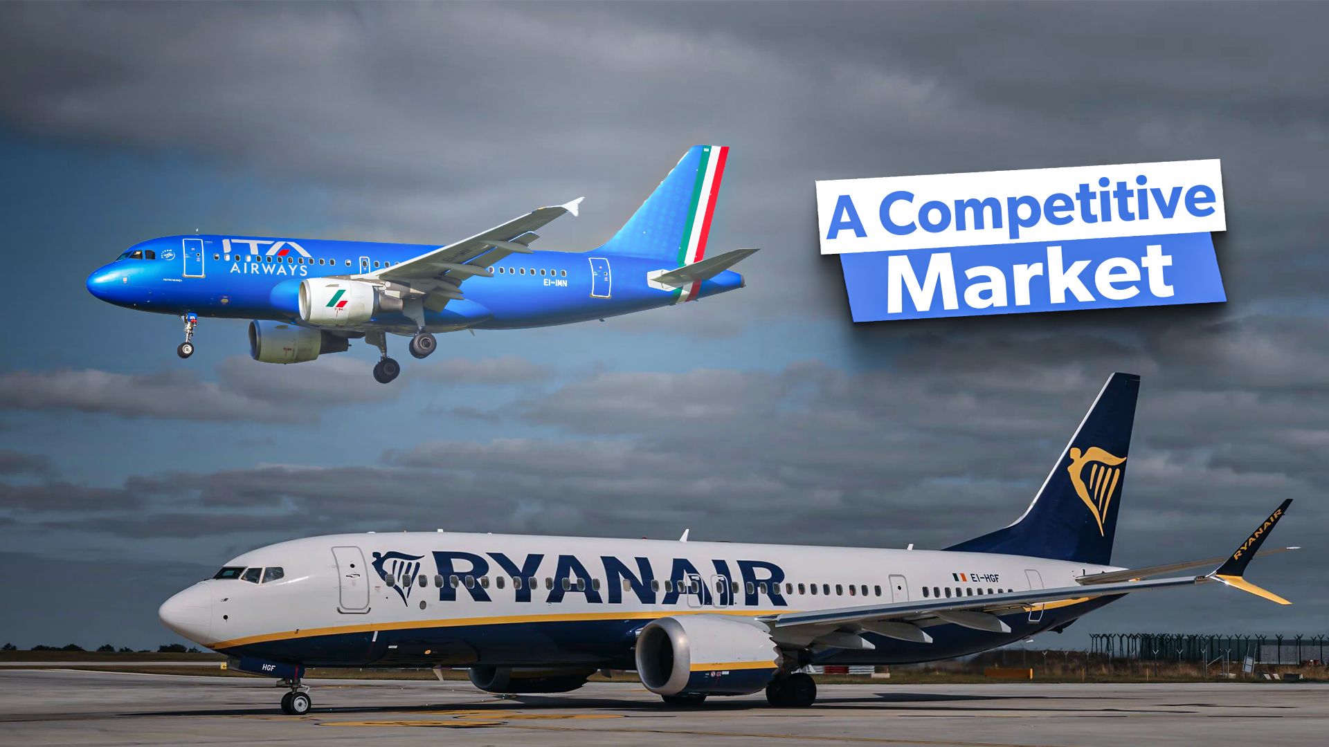 調査：イタリアで最も国内便を運営している航空会社