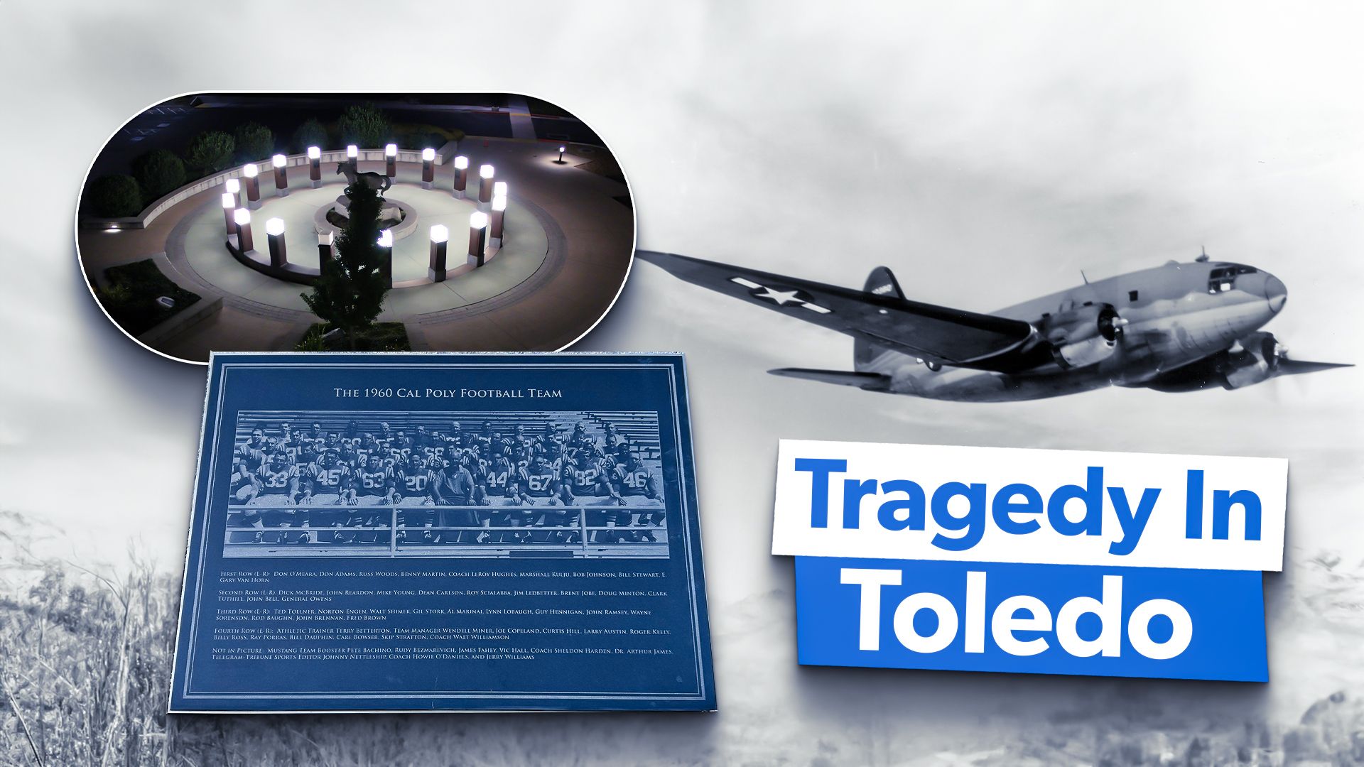 1960年のカリフォルニアポリテクニック州立大学フットボールチーム事故：キャビンクルーの視点