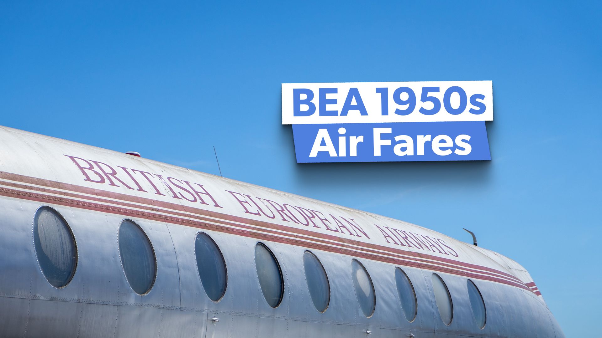 1951年の英国ヨーロッパ航空運賃はどうでしたか？