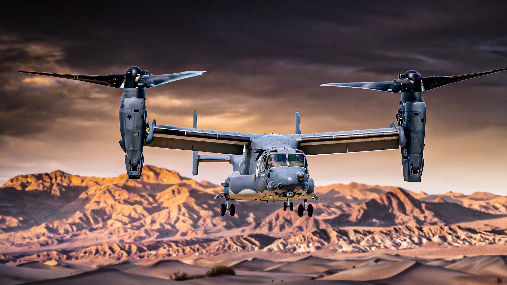 V-22 Ospreyはヘリコプターですか、それとも飛行機ですか？