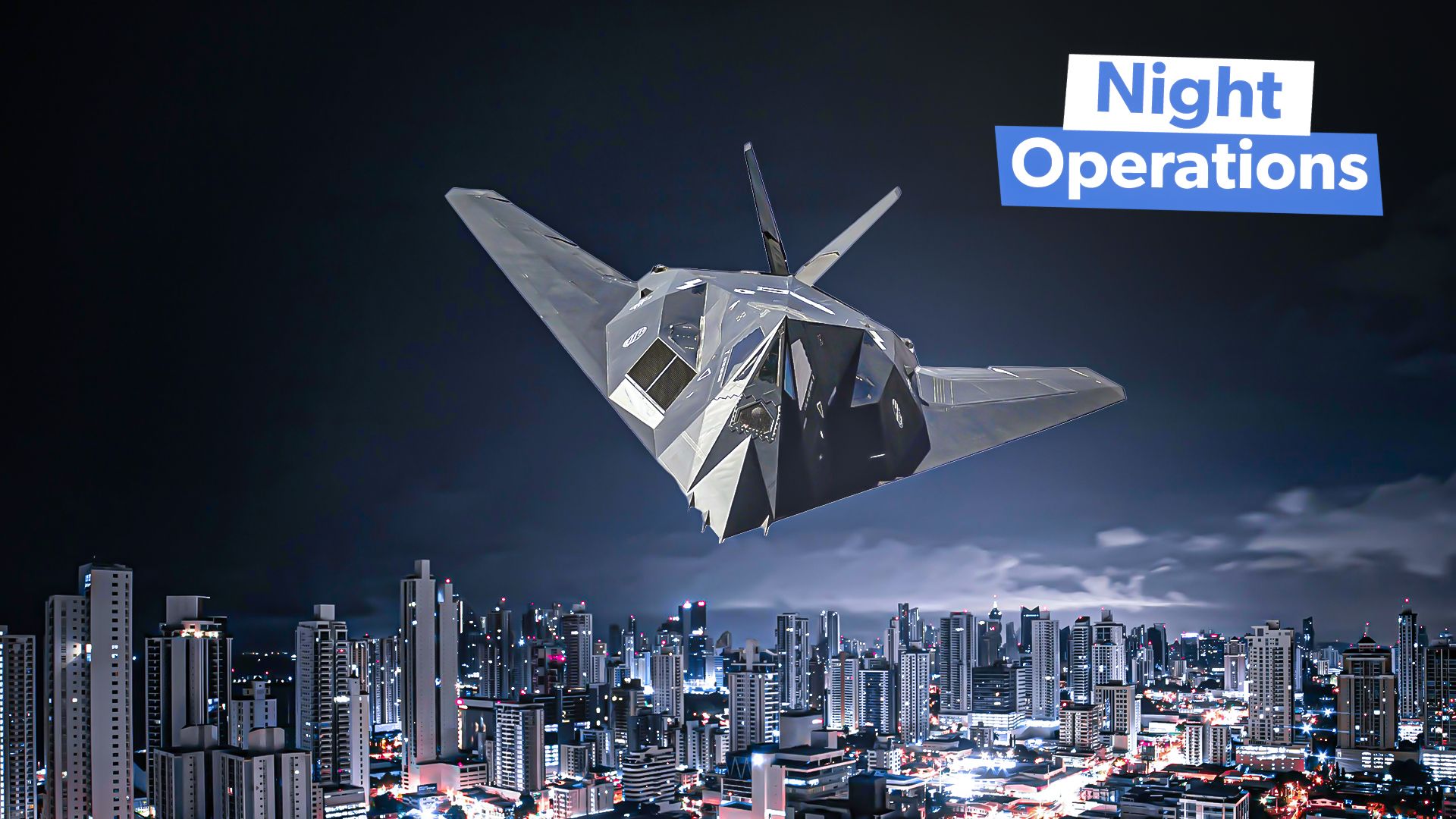 ナイトオペレーションのための5つの米国戦闘機