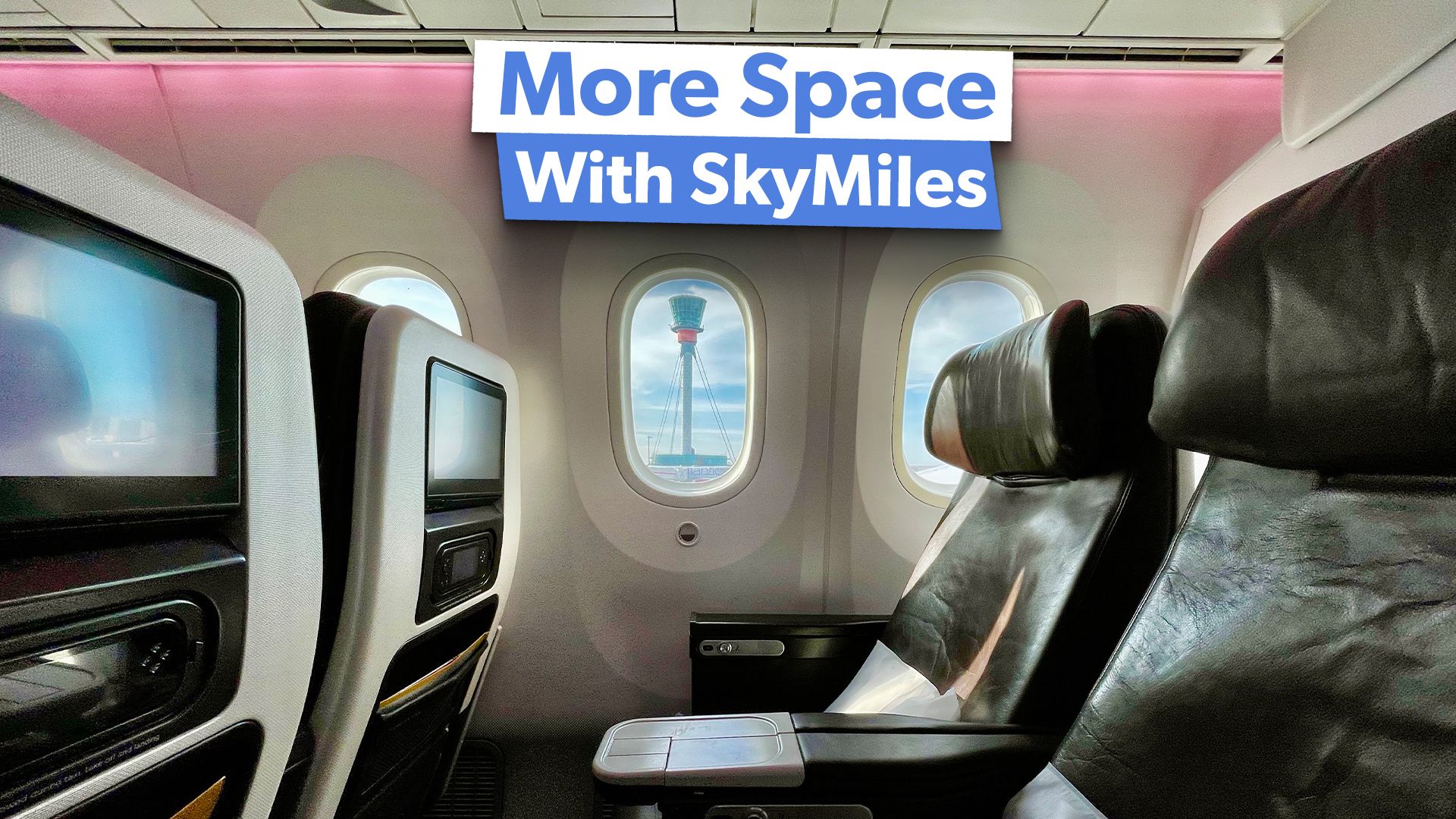 5つの例外的なプレミアムエコノミーシートデルタ航空ラインスカイマイルで予約できる