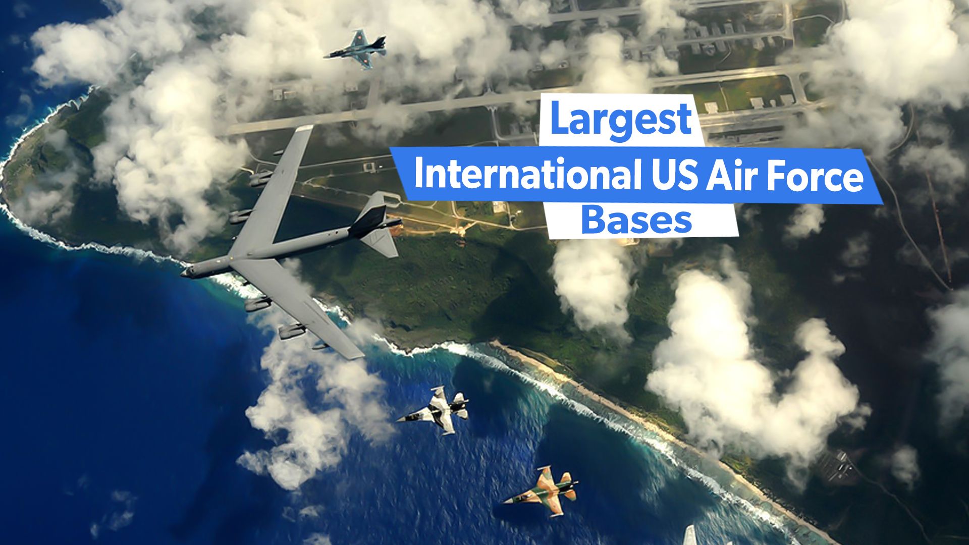 トップ5：これらは地域ごとに最大の国際米国空軍基地です