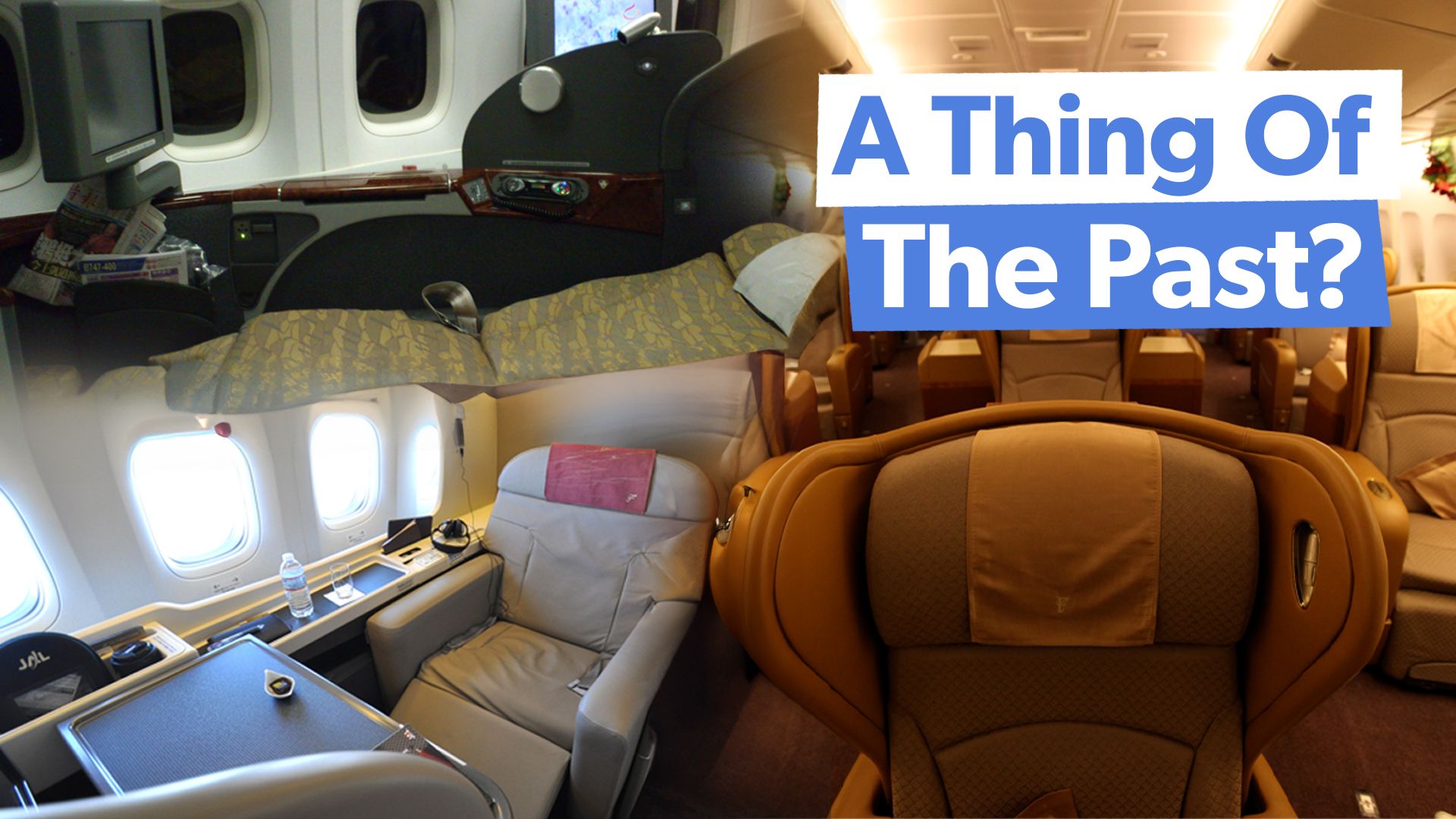 航空業界がファーストクラスを置き去りにしている5つの理由