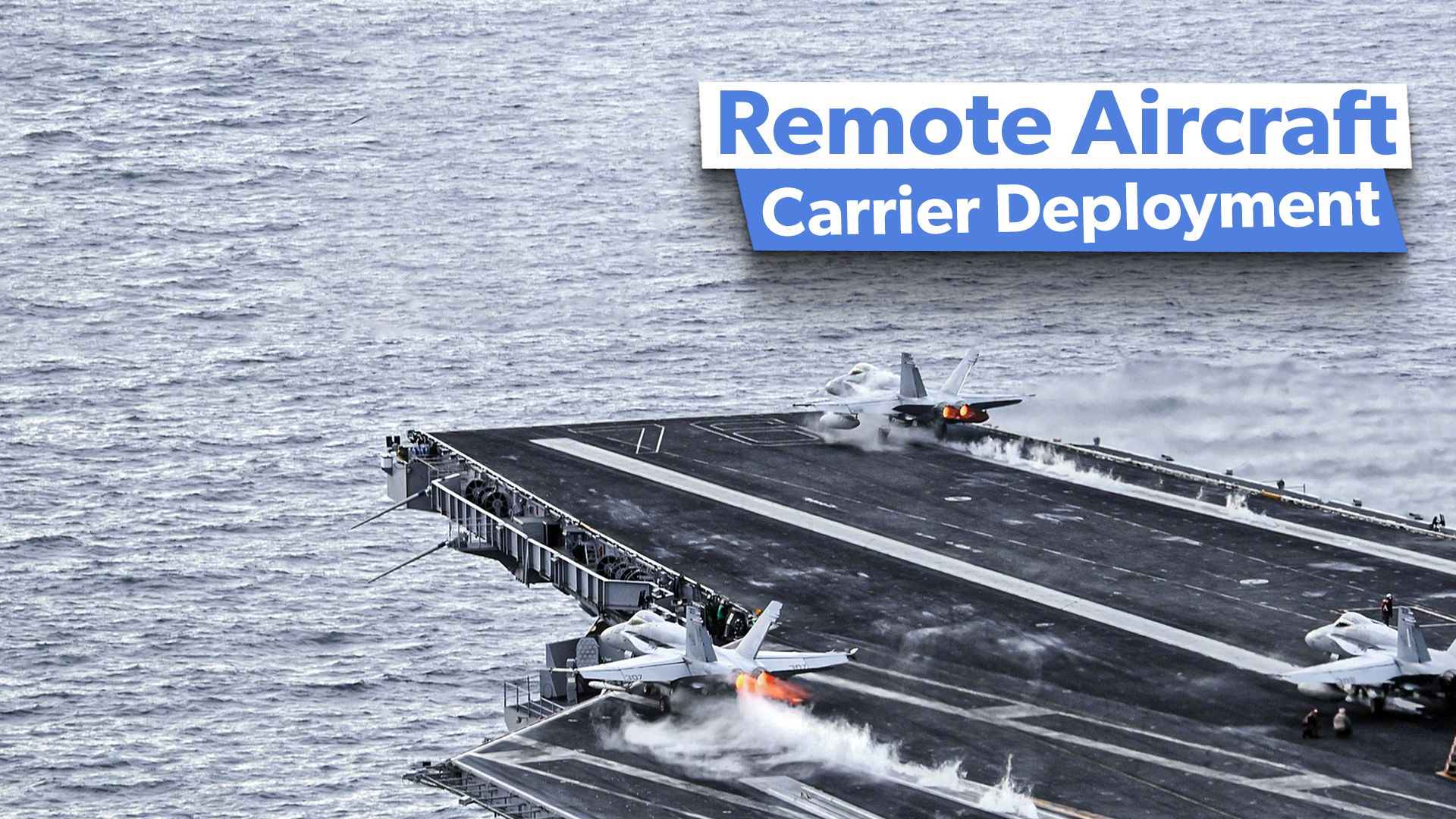 遠隔地域に航空機のキャリアを展開することの物流上の課題は何ですか？