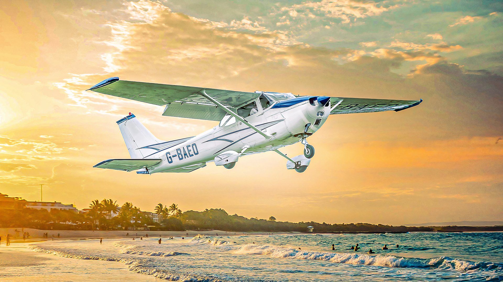 レクリエーションフライングの喜び：小さなプロペラプレーンから世界を探索する