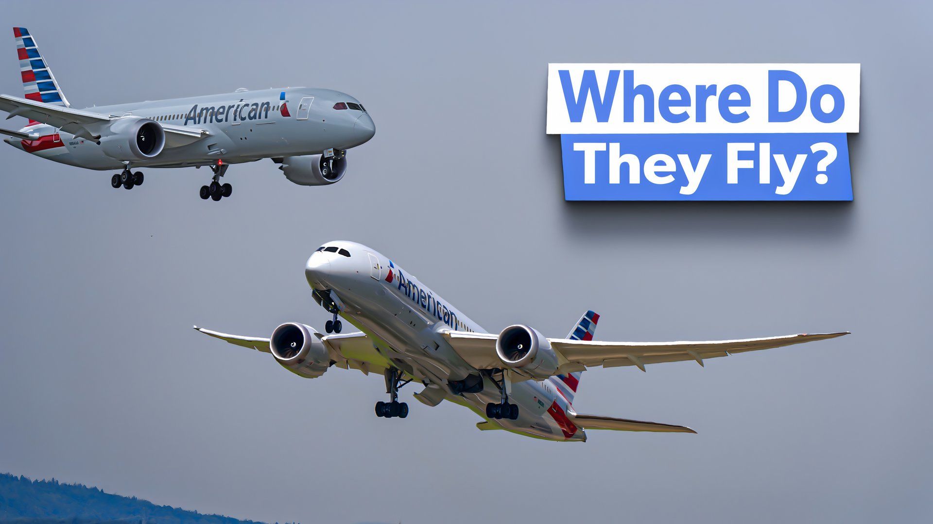 最小のドリームライナー：アメリカン航空の最長のボーイング787-8ルートは何ですか？