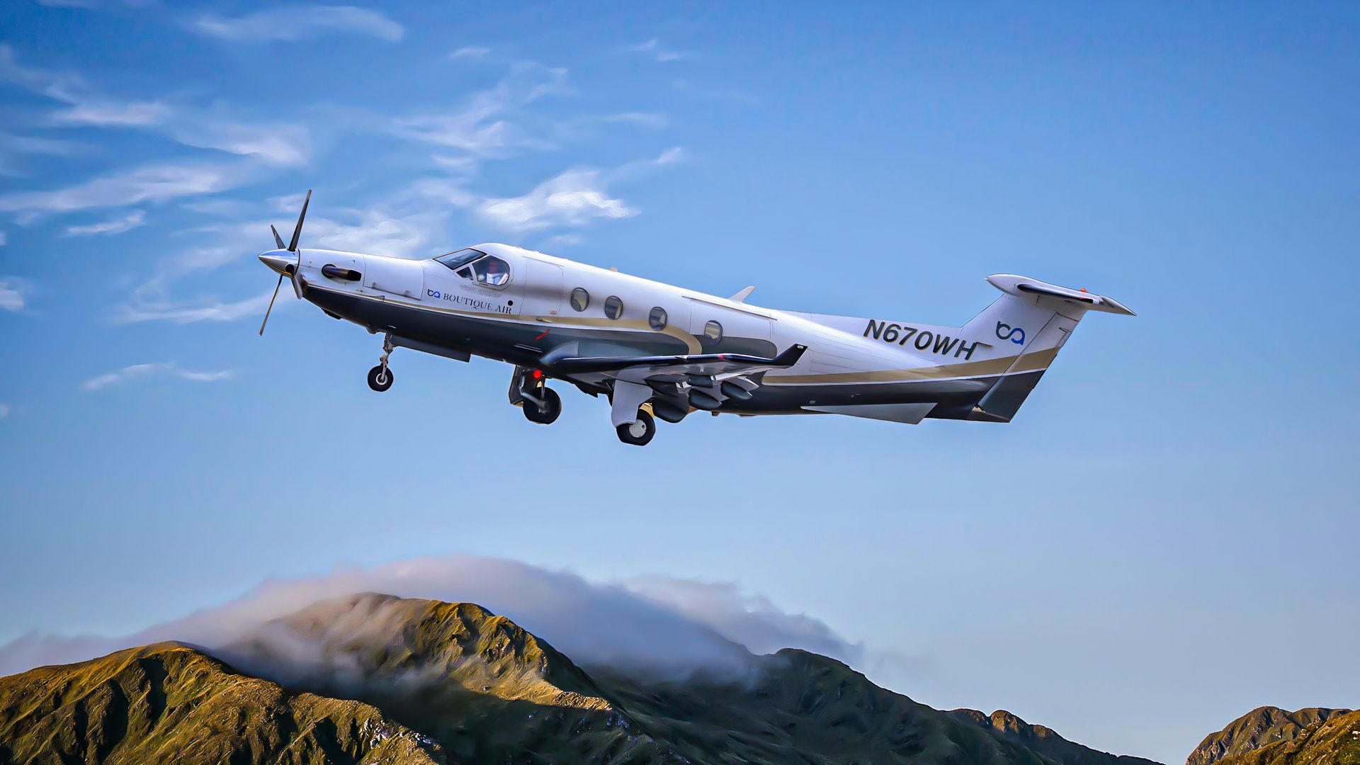 すべてのピラタス航空機：ブティック航空艦隊を見る