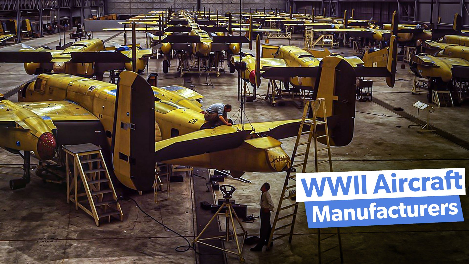 忘れられた歴史：第二次世界大戦のアメリカの航空機メーカーのトップ5