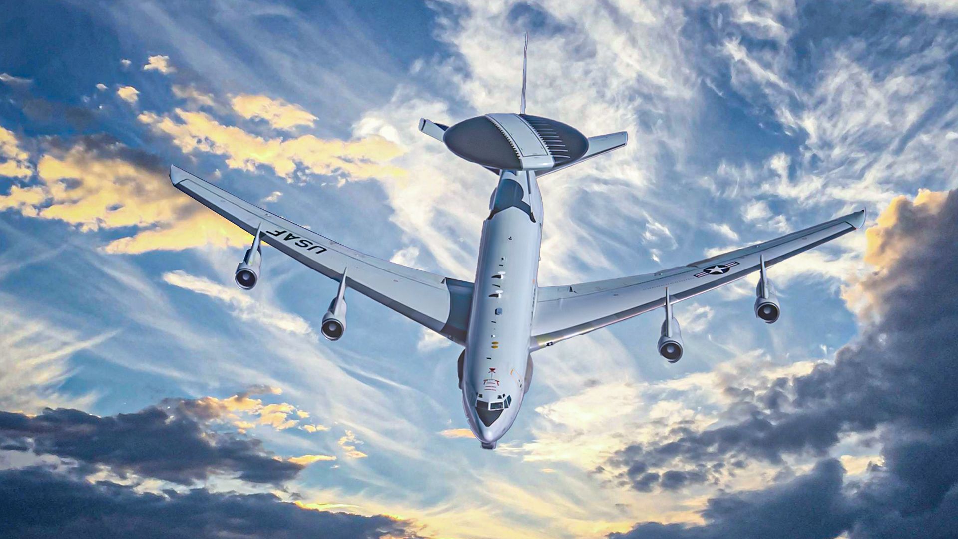 E-3 Sentry AWACSは、USAFコマンドとコントロールをどのように強化しますか？