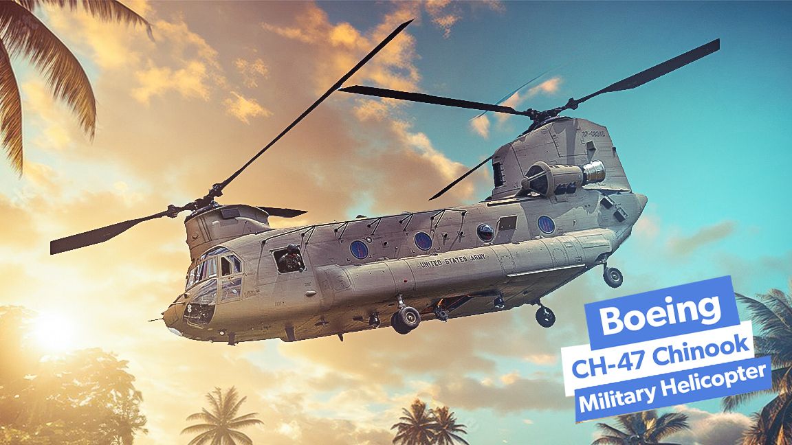 5ボーイングCH-47チヌークミリタリーヘリコプターに関する5つの速い事実