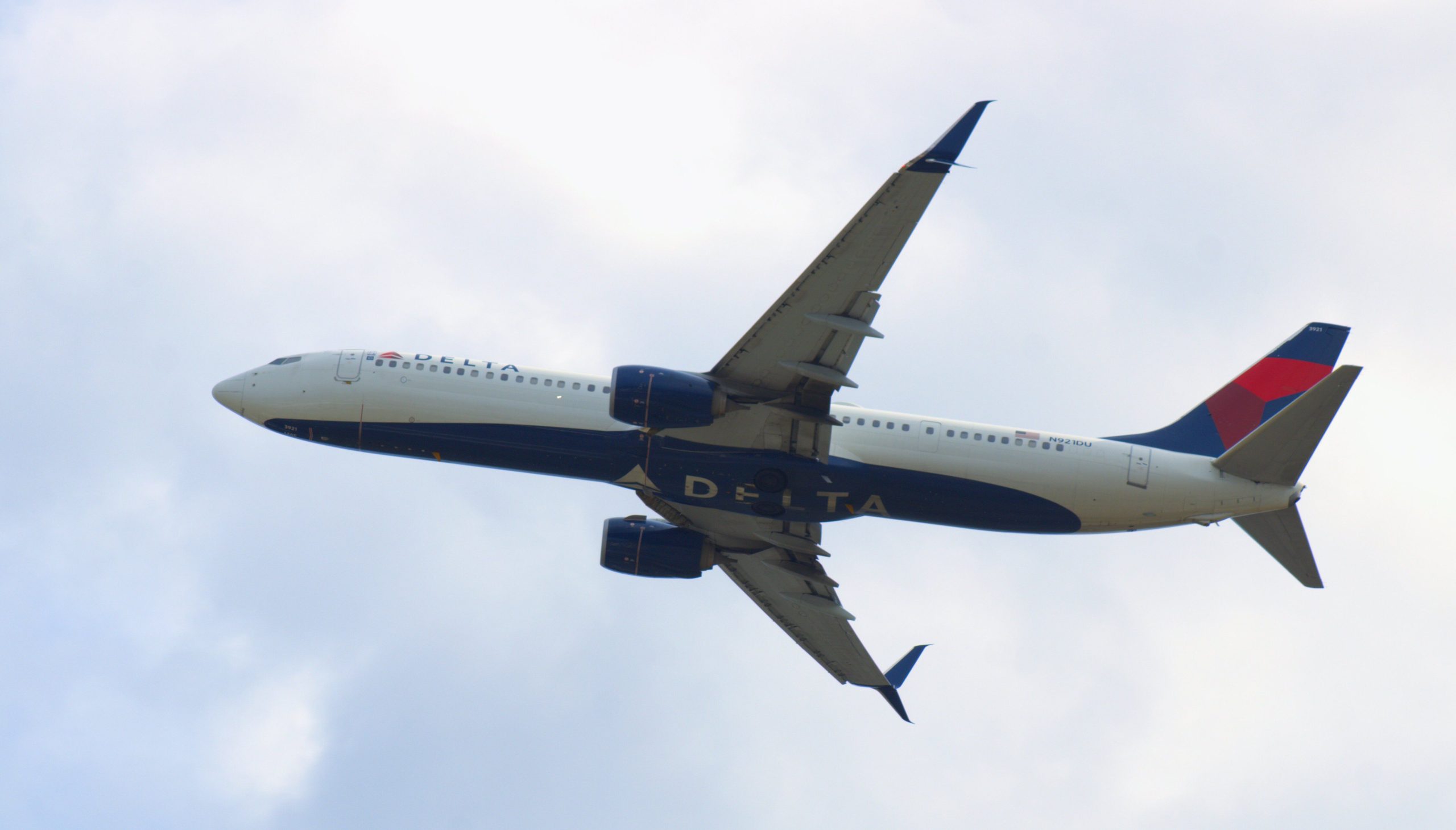 デルタエアラインボーイング737-900ERがバードストライキ後にサンホセミネタに戻ります