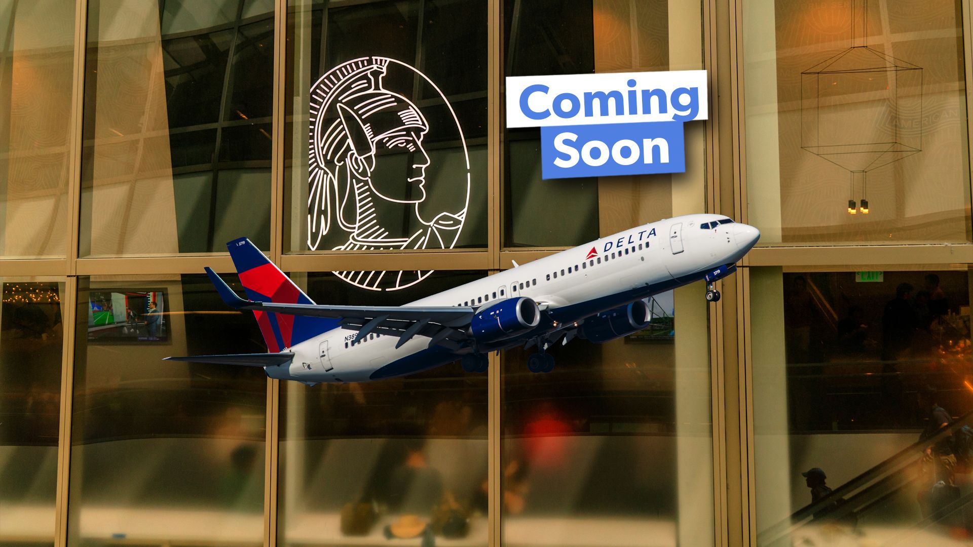 ボストンはすぐに独自の非常に大きなセンチュリオンラウンジを持っています