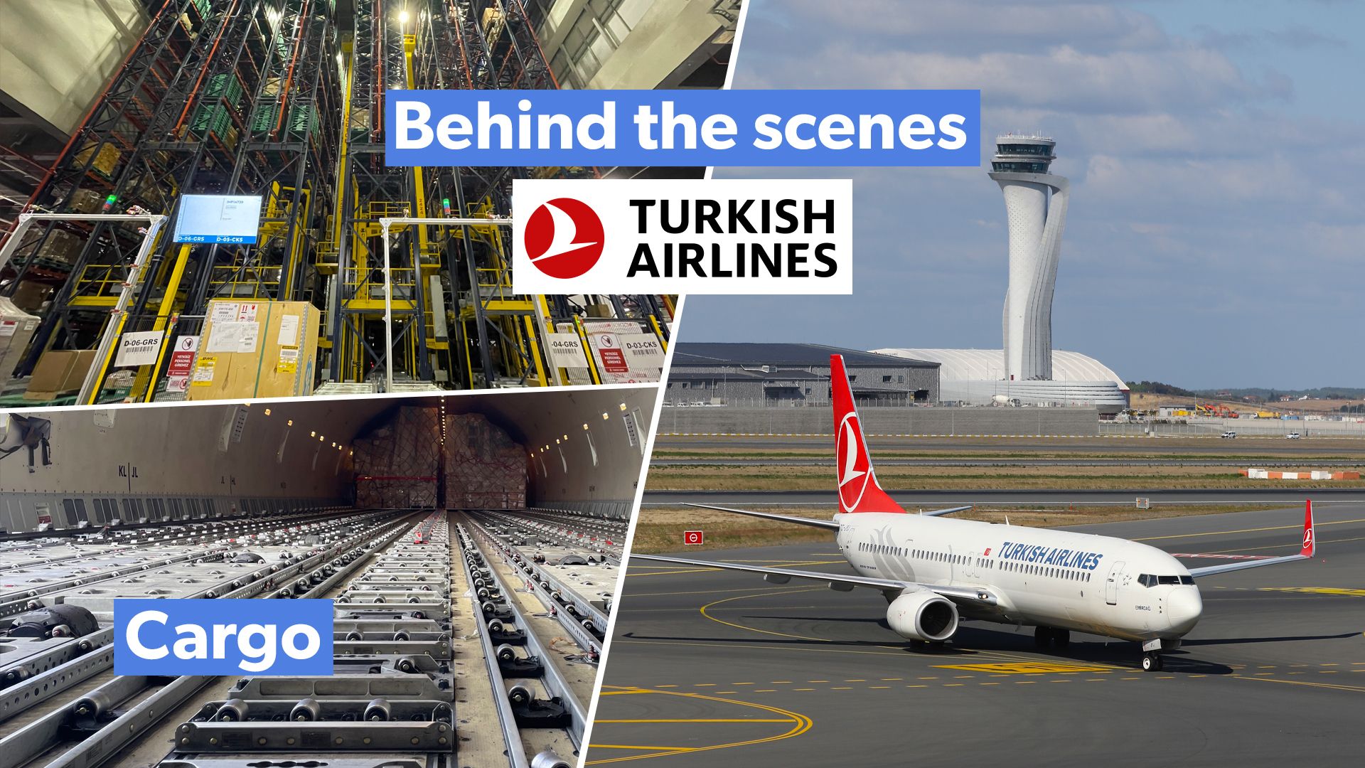 トルコの航空会社内：スマートリストの貨物処理