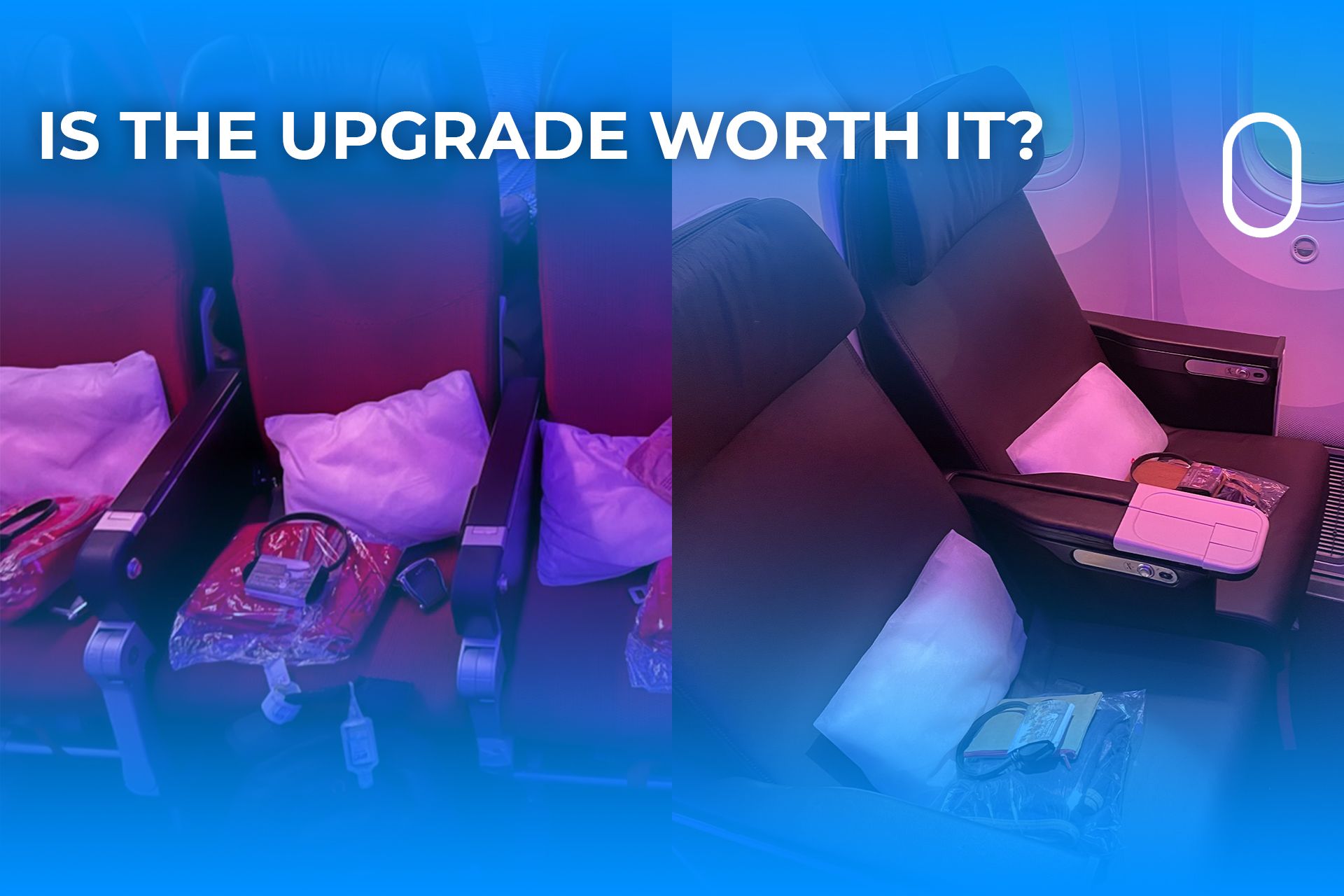 バージンアトランティックでの経済からプレミアムエコノミー：アップグレードには価値がありますか？