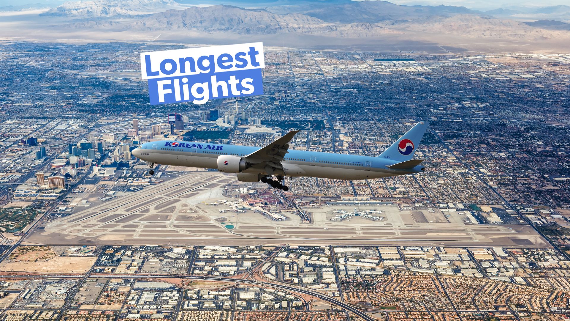 調べた：12月にハリーリード国際空港で最も長い海外ルート