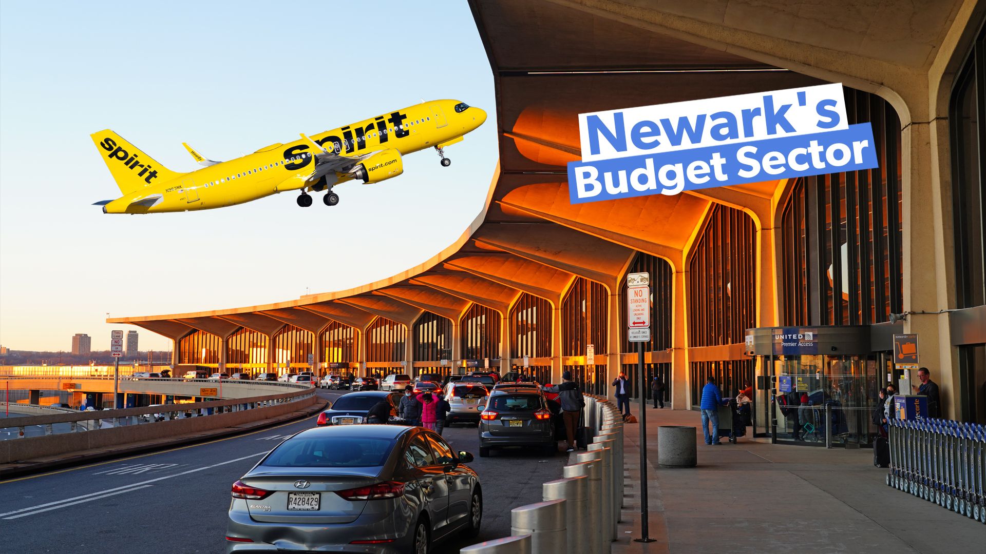 調べた：ニューアーク空港の低コスト市場の開発と現在の状態