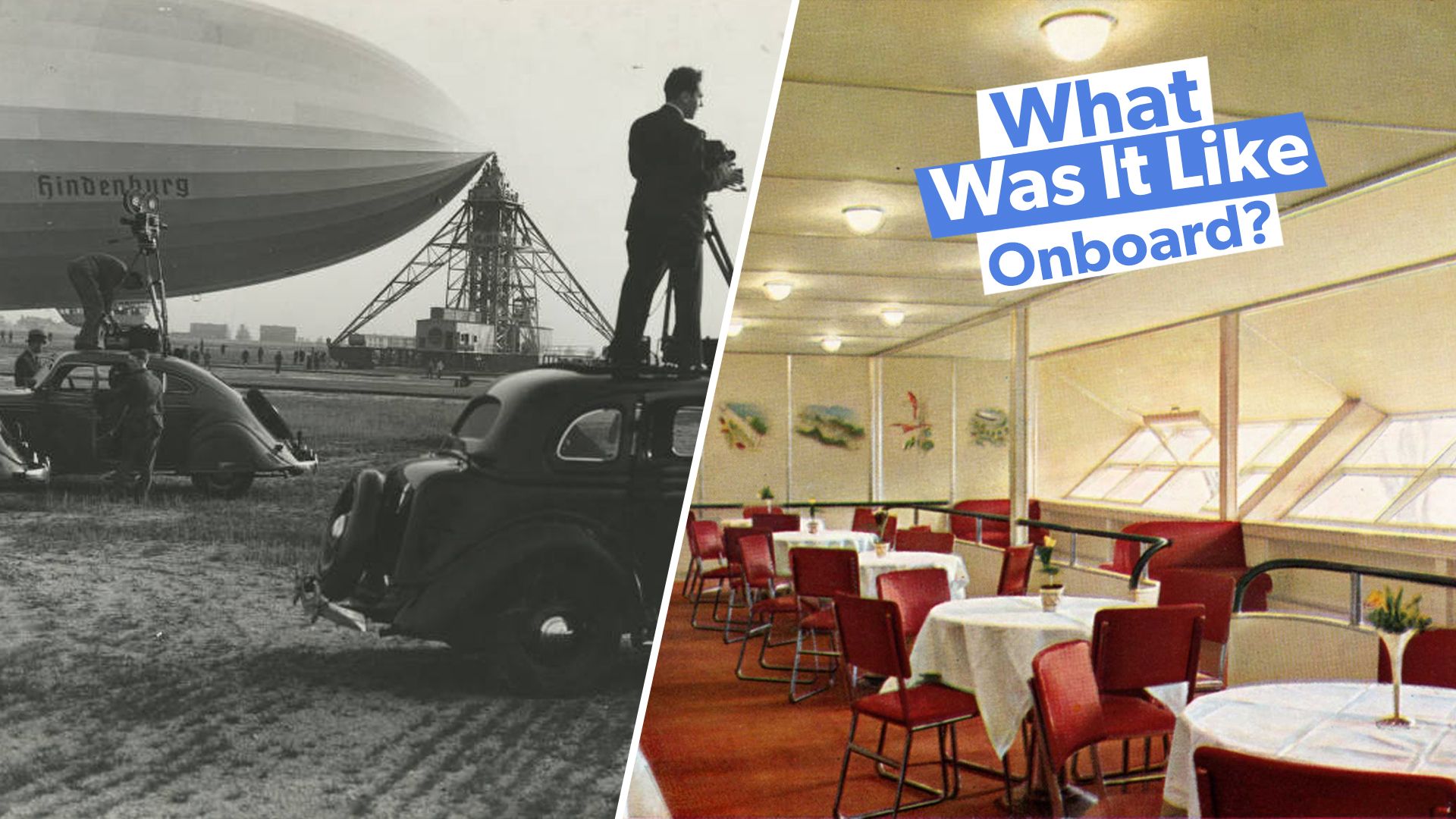 空飛ぶクルーズ船：ヒンデンブルクのインテリアはどれほど豪華でしたか？