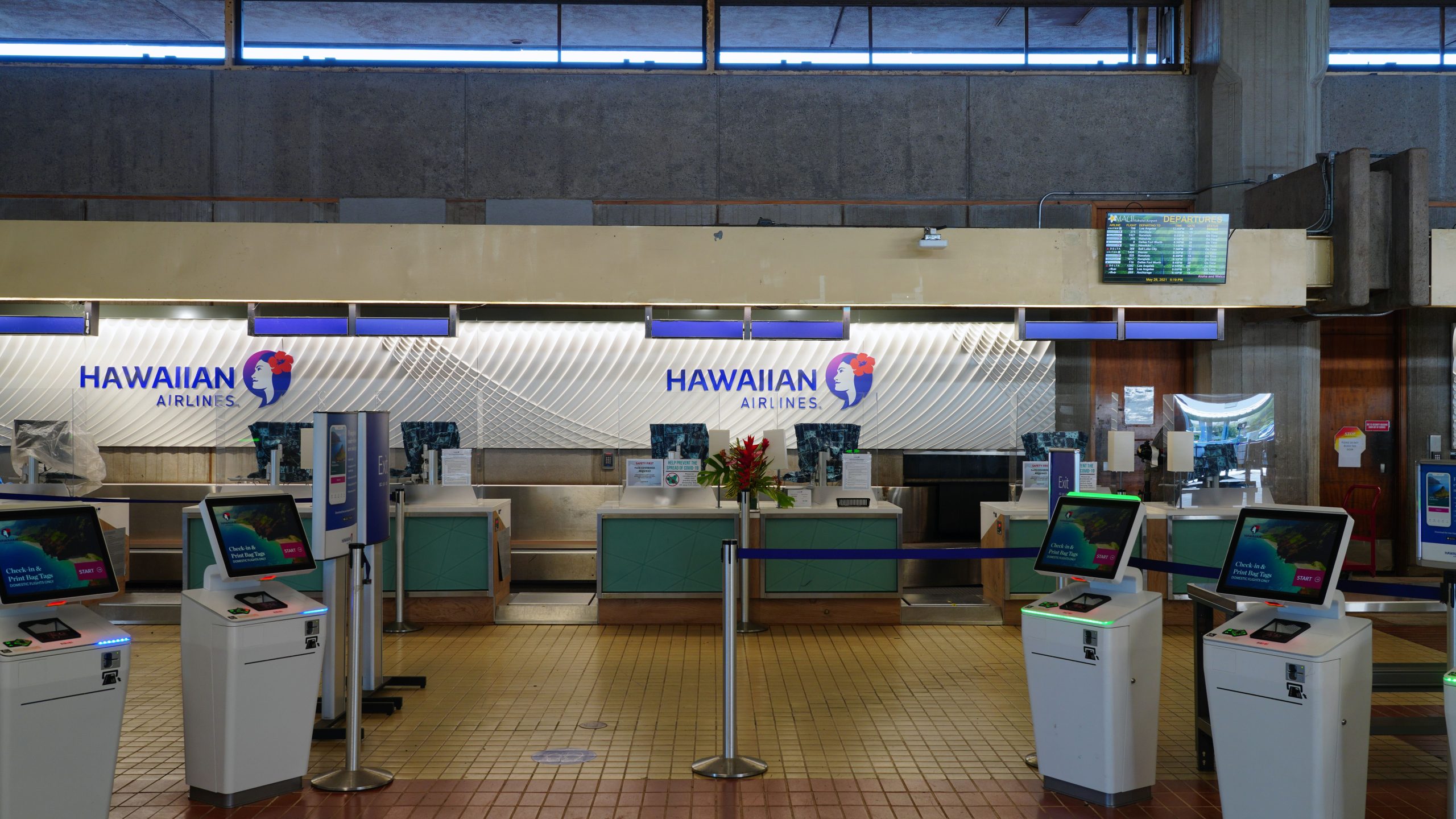 ハワイアン航空は、マウイカフュイ空港に2番目の広々としたプレミアクラブをオープンします