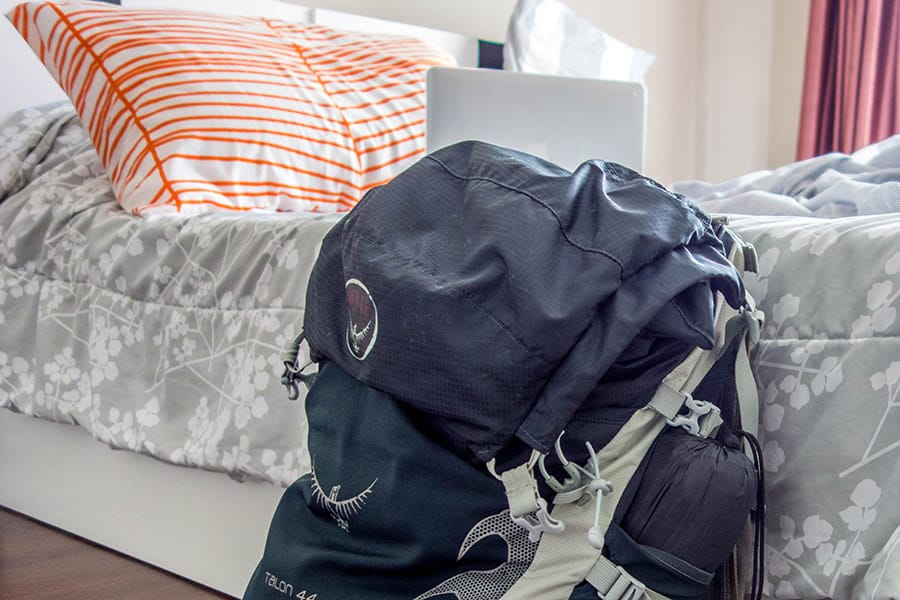 究極のホステルパッキングリスト：43あなたがホステルに行けない43