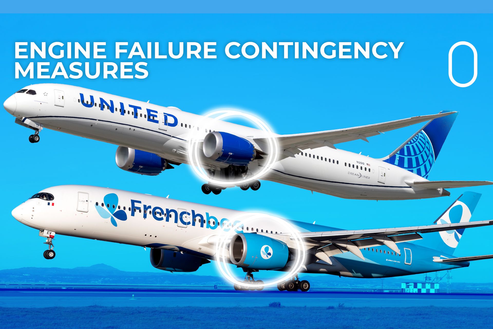 単一のエンジン障害後、最新のツインジェットはどこまで飛ぶことができますか？