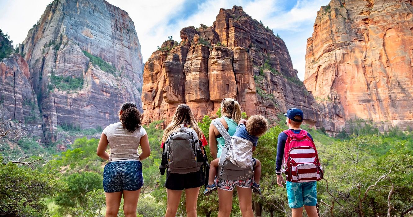 ザイオン国立公園で最も簡単なハイキング（初心者向け）