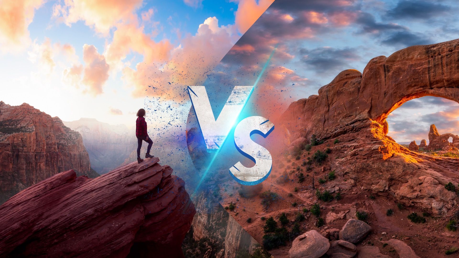 Zion Vs.アーチ：どちらが良いですか？調べるためだけに両方を訪れました