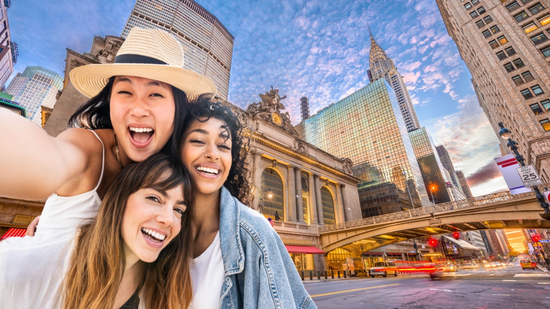 ニューヨーク市のグランドセントラルターミナルから撮影できる7日間の旅行