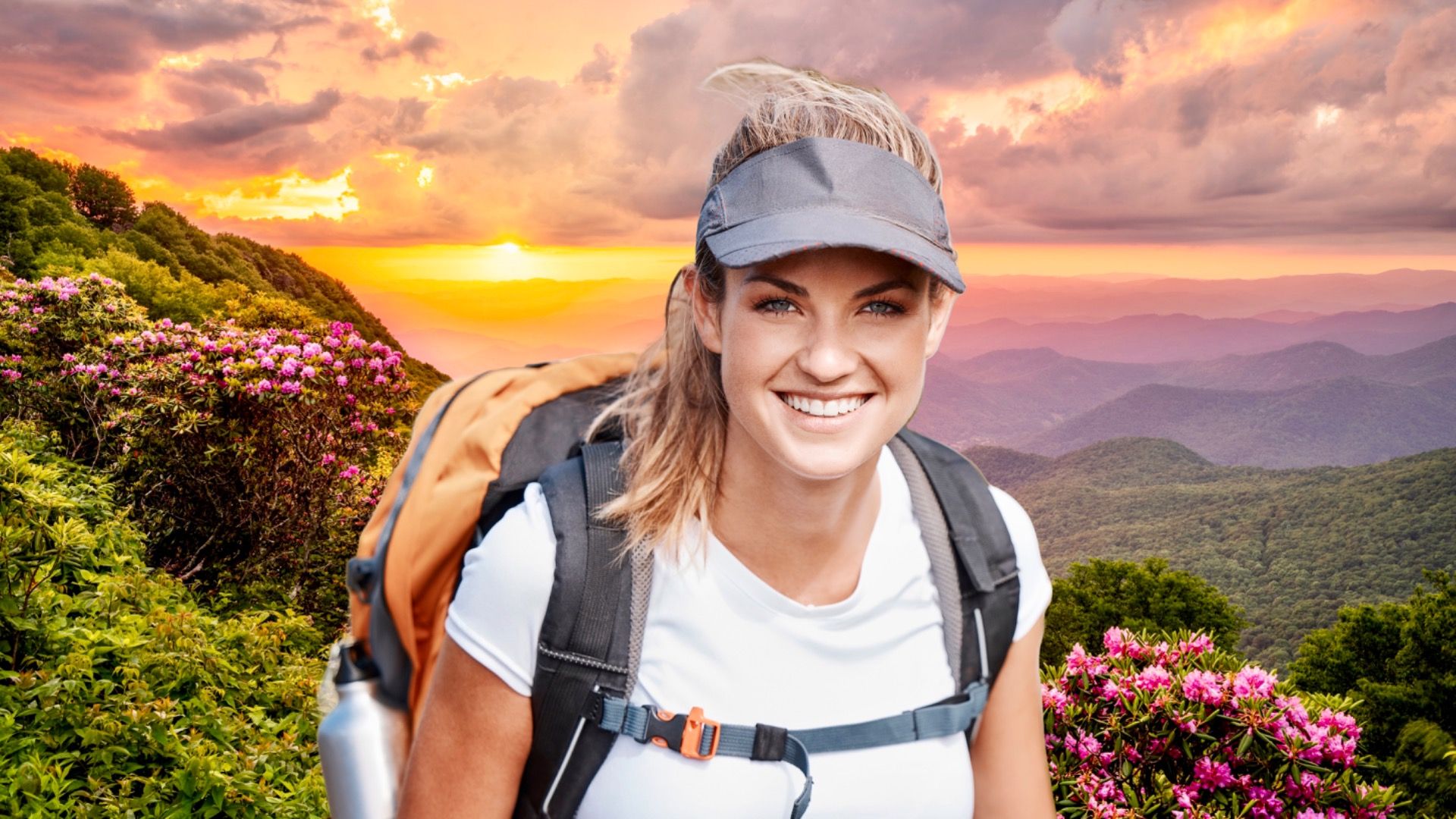 ノースカロライナ州のブルーリッジマウンテンハイキングがスモーキーに匹敵するハイキング