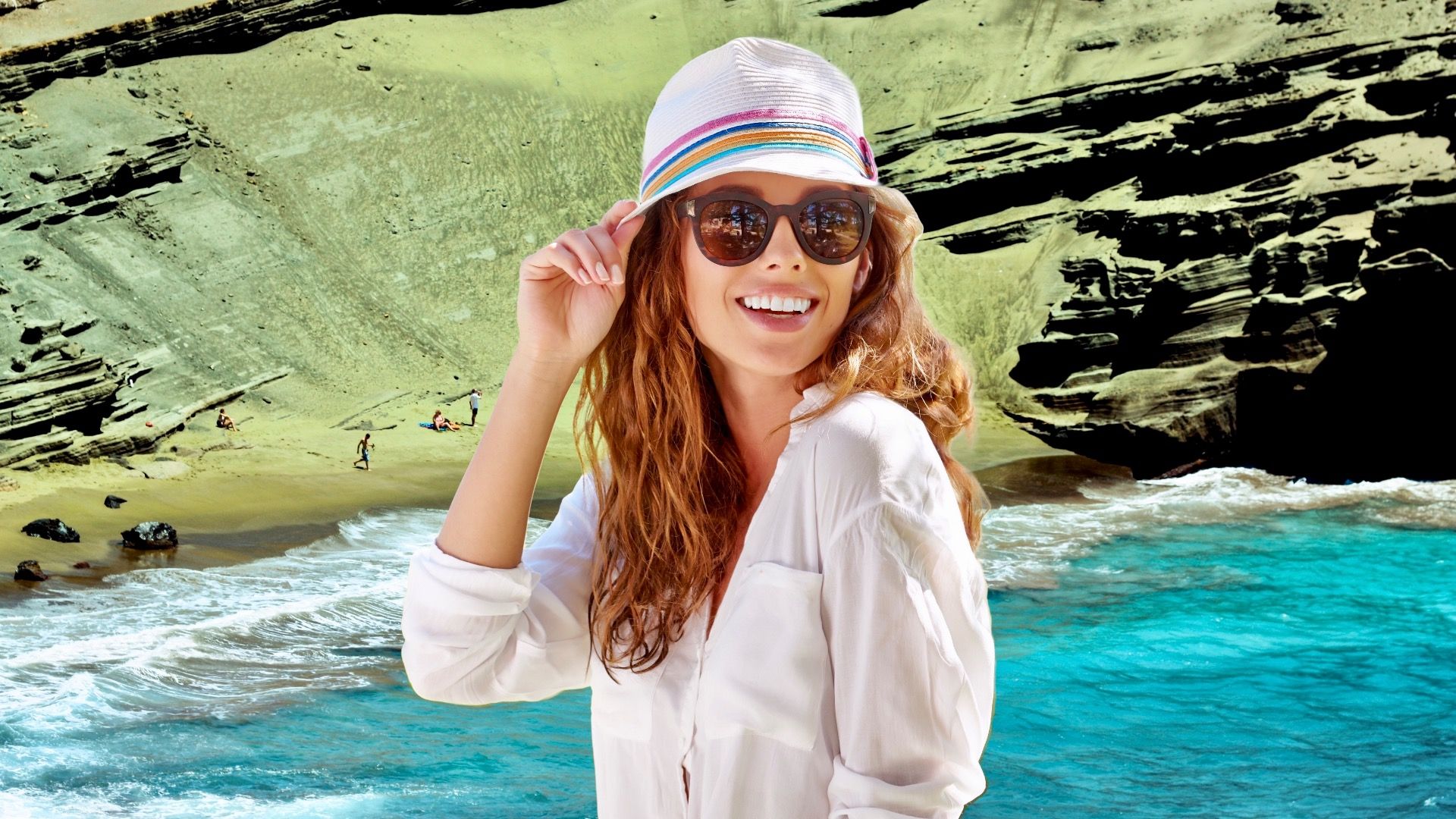 ピンクの砂浜をスキップする：なぜハワイのグリーンサンドビーチの方が良いのか