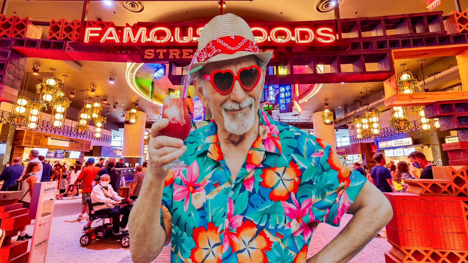 観光客のtrapレストランで食べている7つのサイン