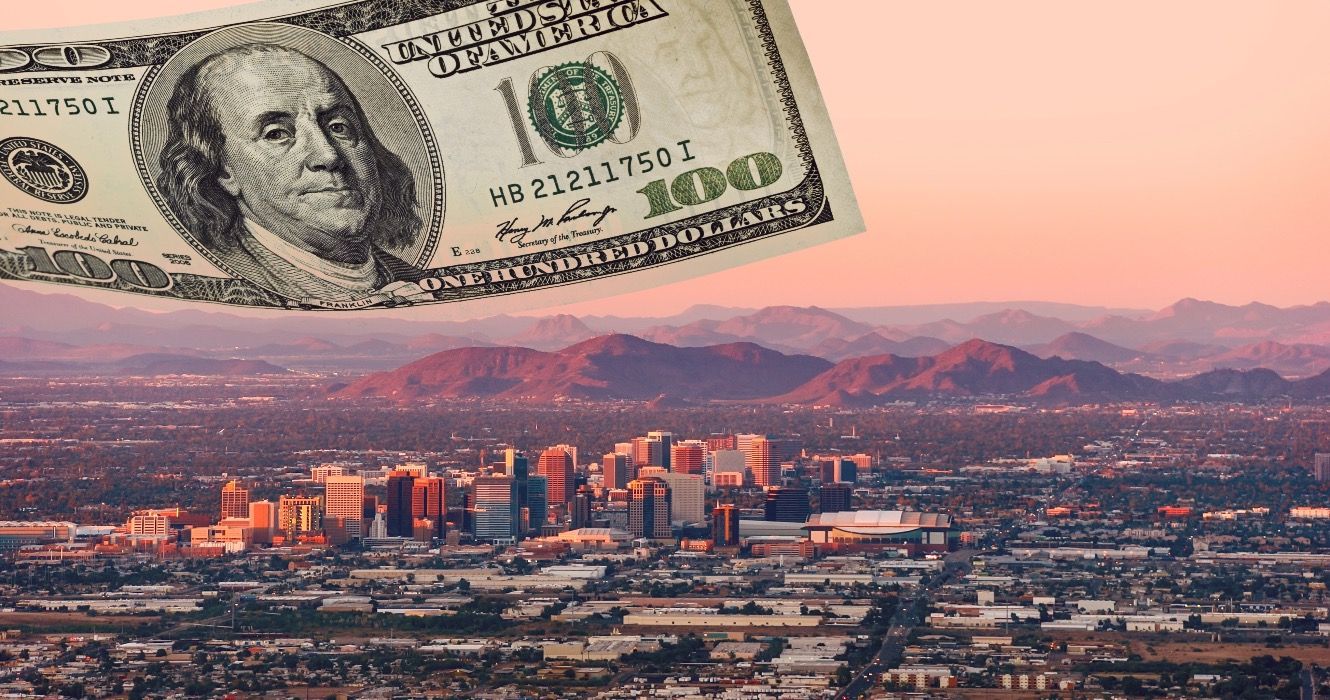 フェニックスのダウンタウンで100ドルである週末の旅程