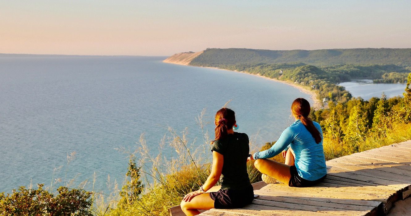 米国では、高地の見解で10回の低いハイキング