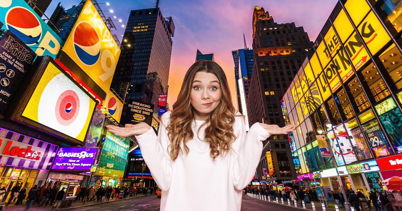 タイムズスクエアの近くの7つの観光客のtrapと、代替案