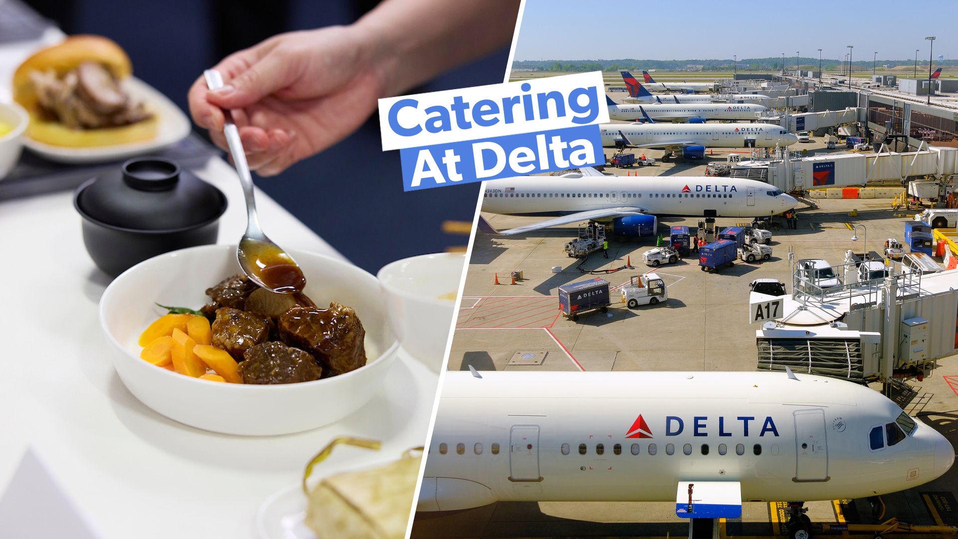 Delta Air Linesの巨大なアトランタケータリングベース