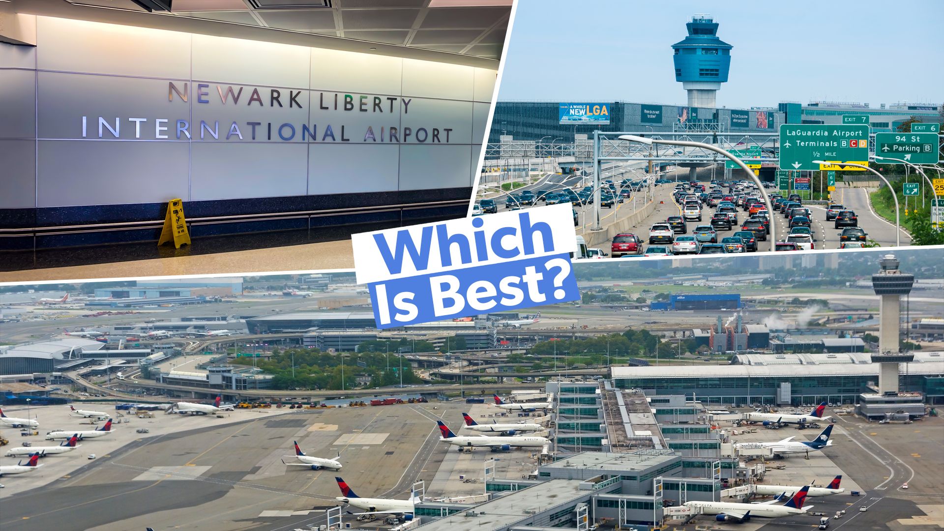 JFK、Laguardia、またはNewark：どの空港から飛ぶのが最適ですか？