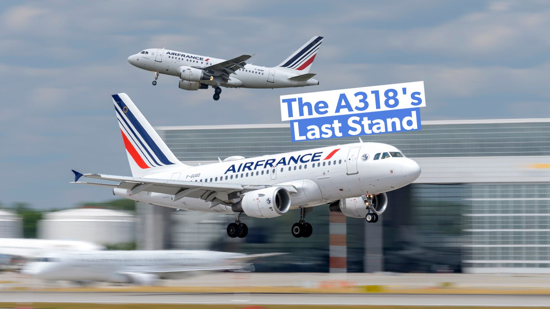 最後のオペレーターの立場：エアフランスのエアバスA318ルートの探索この12月